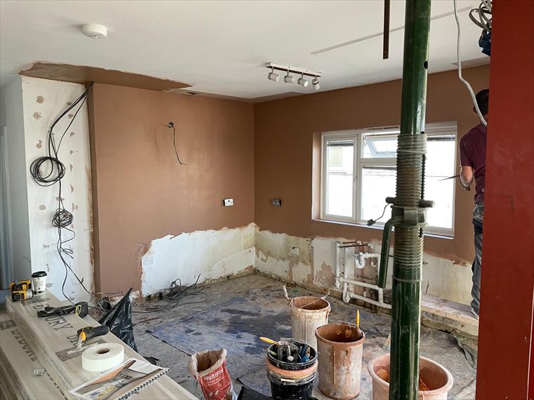 Strip-out under way