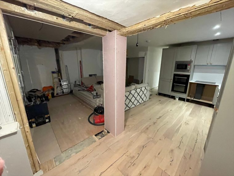 Opening up the ground floor