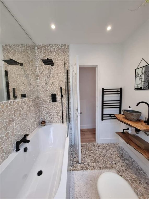Renovated bathroom