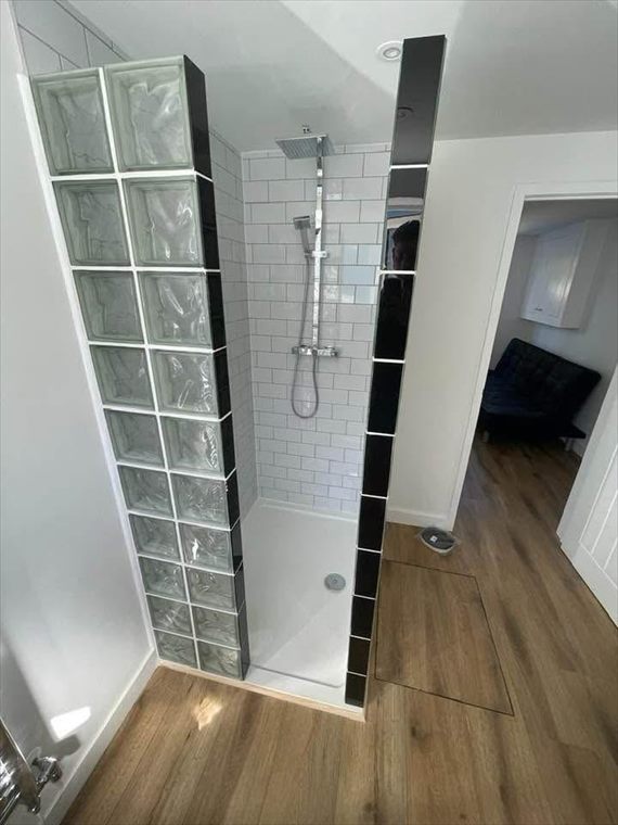 New shower room