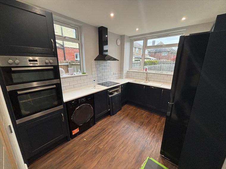 Tall housing for double ovens